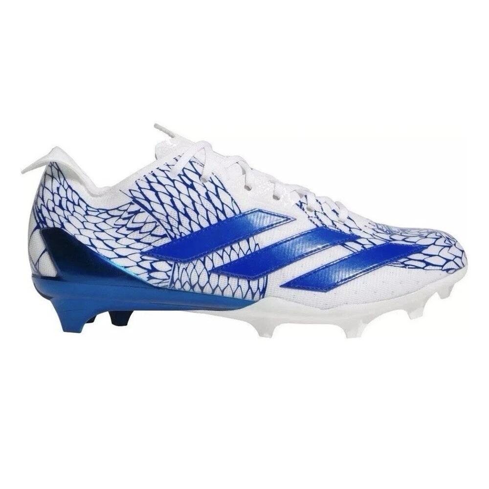 Adidas Adizero Electric 2 Football Cleats Royal Blue Shoes. Mens Sz 11, IH8569